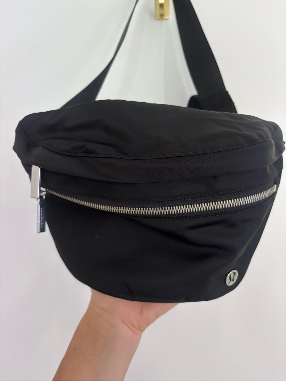 Large lululemon Black Fanny Pack